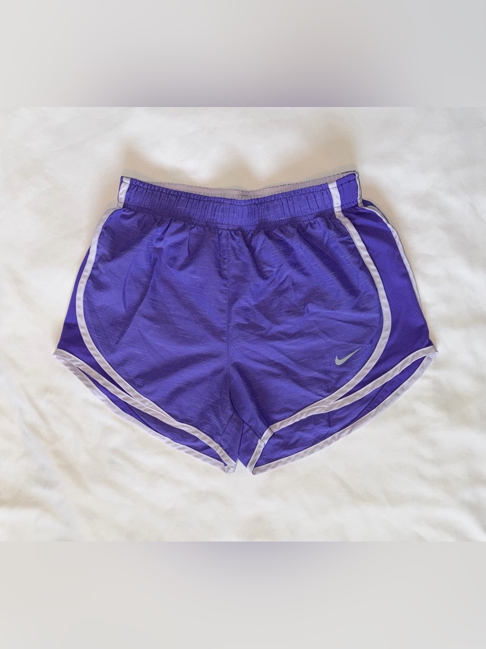 Nike Women's Running Shorts Violet with White Trim